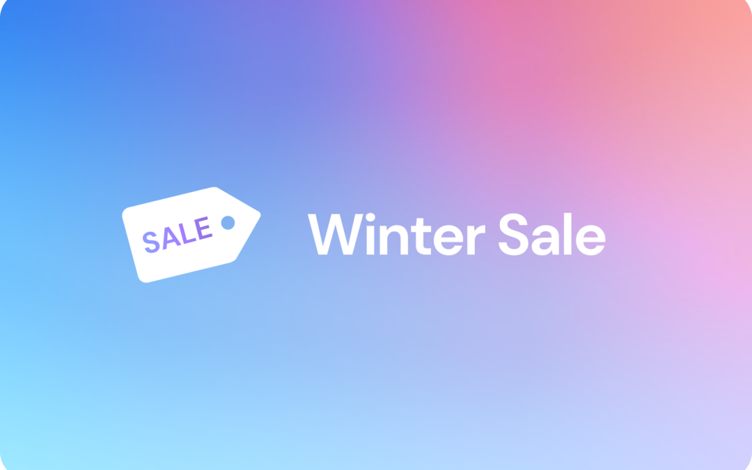 🎉 Winter Sale Announcement! 🎉
