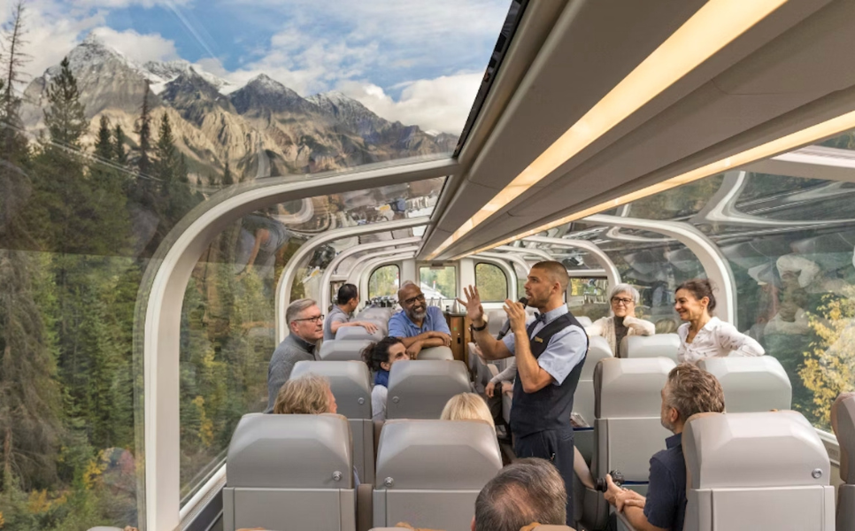 Train from Vancouver to Banff: The Rocky Mountaineer Experience<br />
