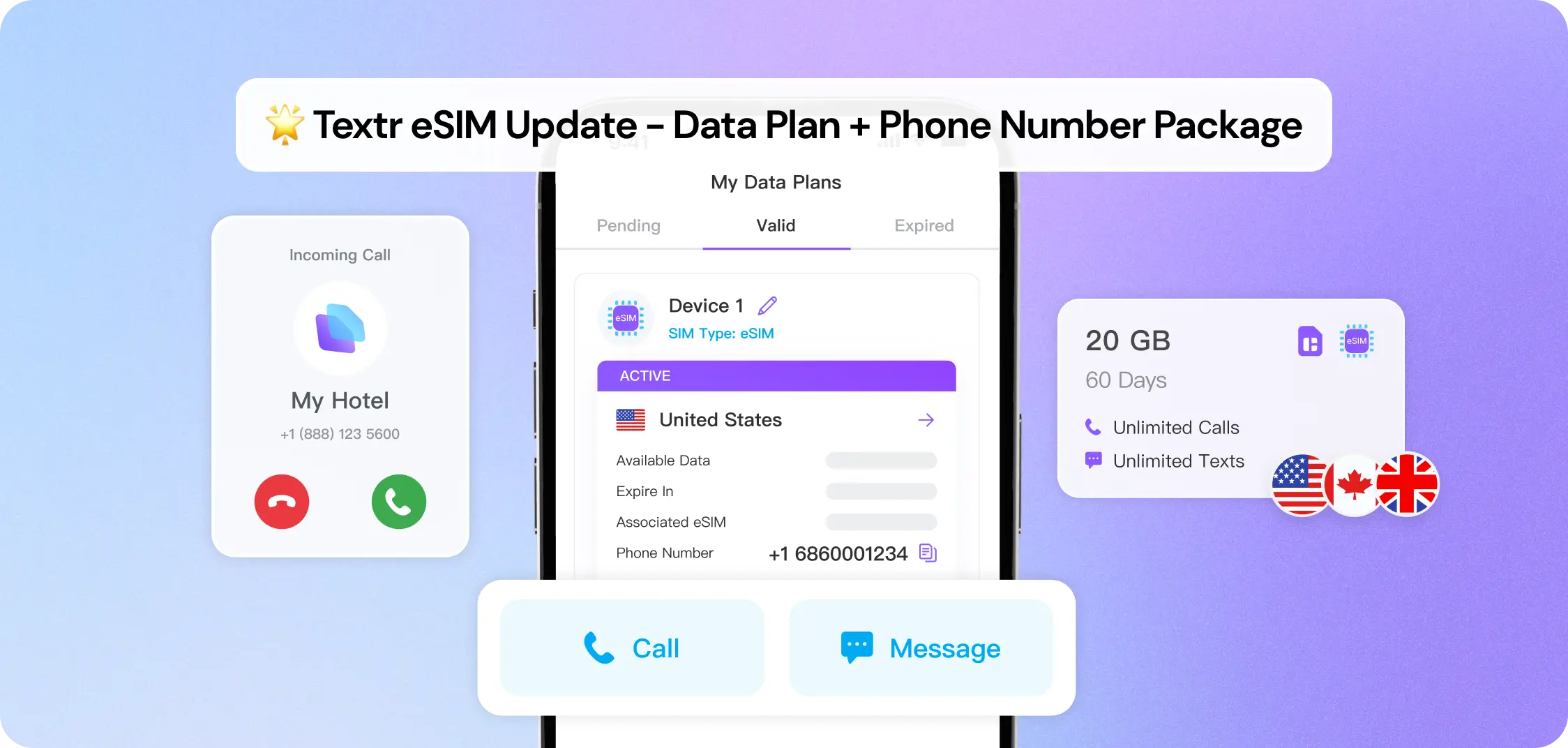 Textr eSIM 2.0 Update